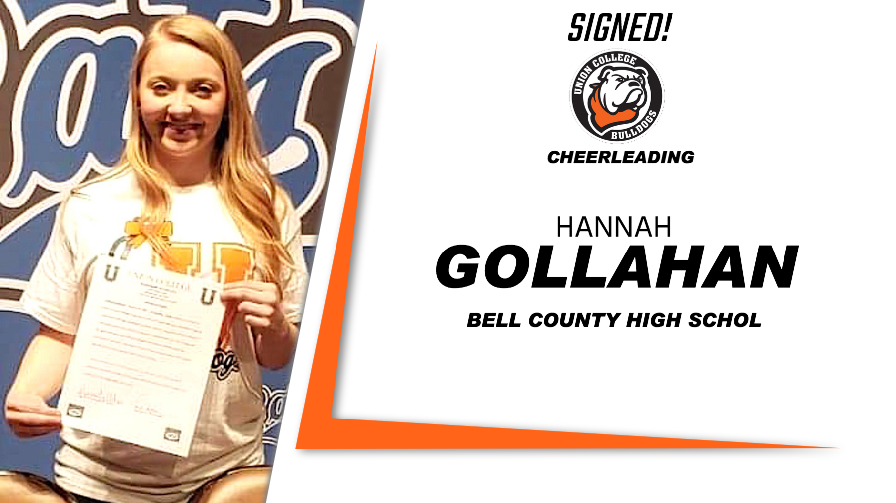 Cheer Adds First Signee to 2020-21 Roster