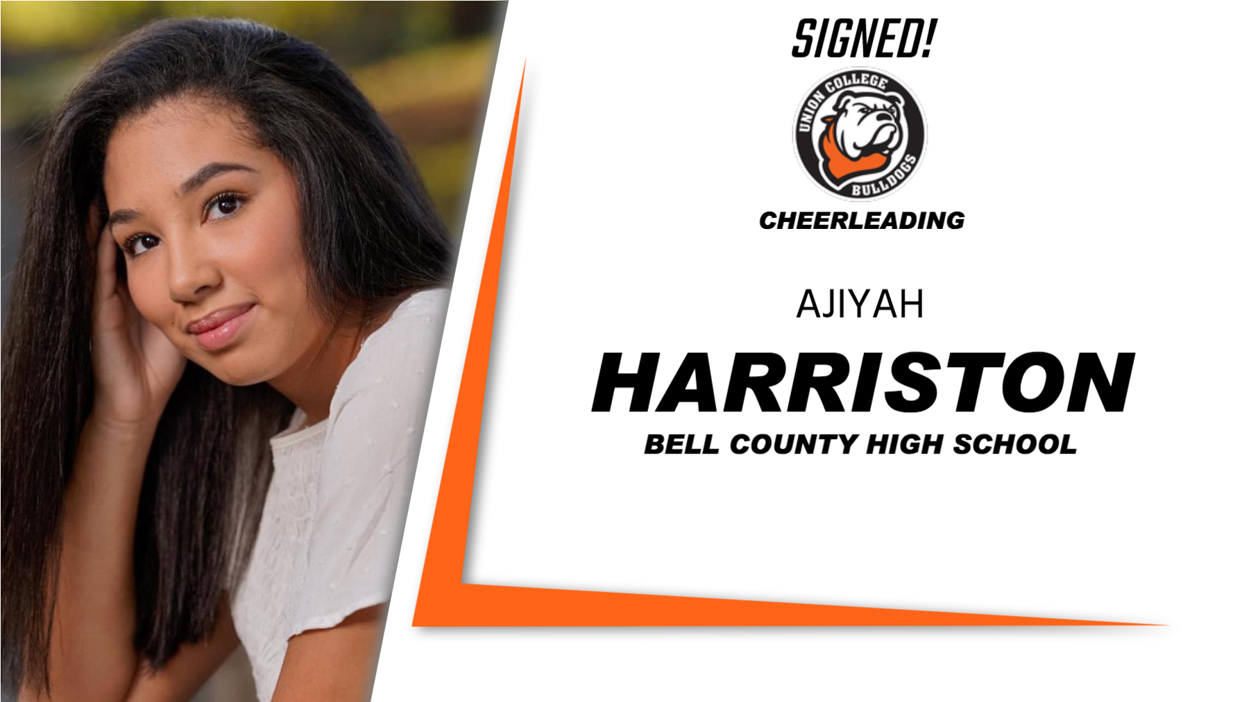 Cheer Welcomes Harriston to 2021-22 Roster