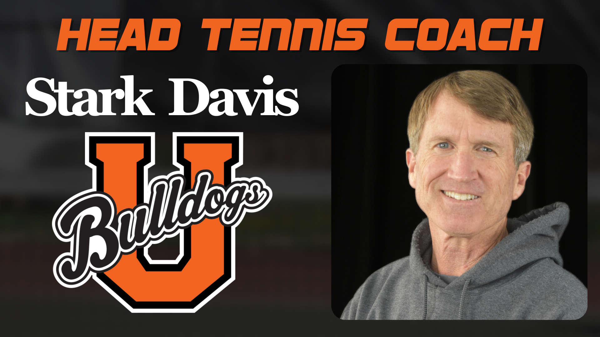 Stark Davis named head tennis coach at Union