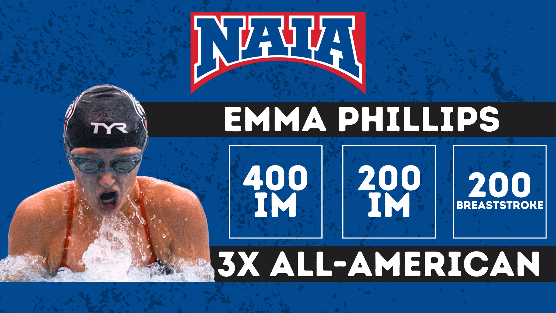 Union freshman Emma Phillips receives multiple NAIA All-American honors