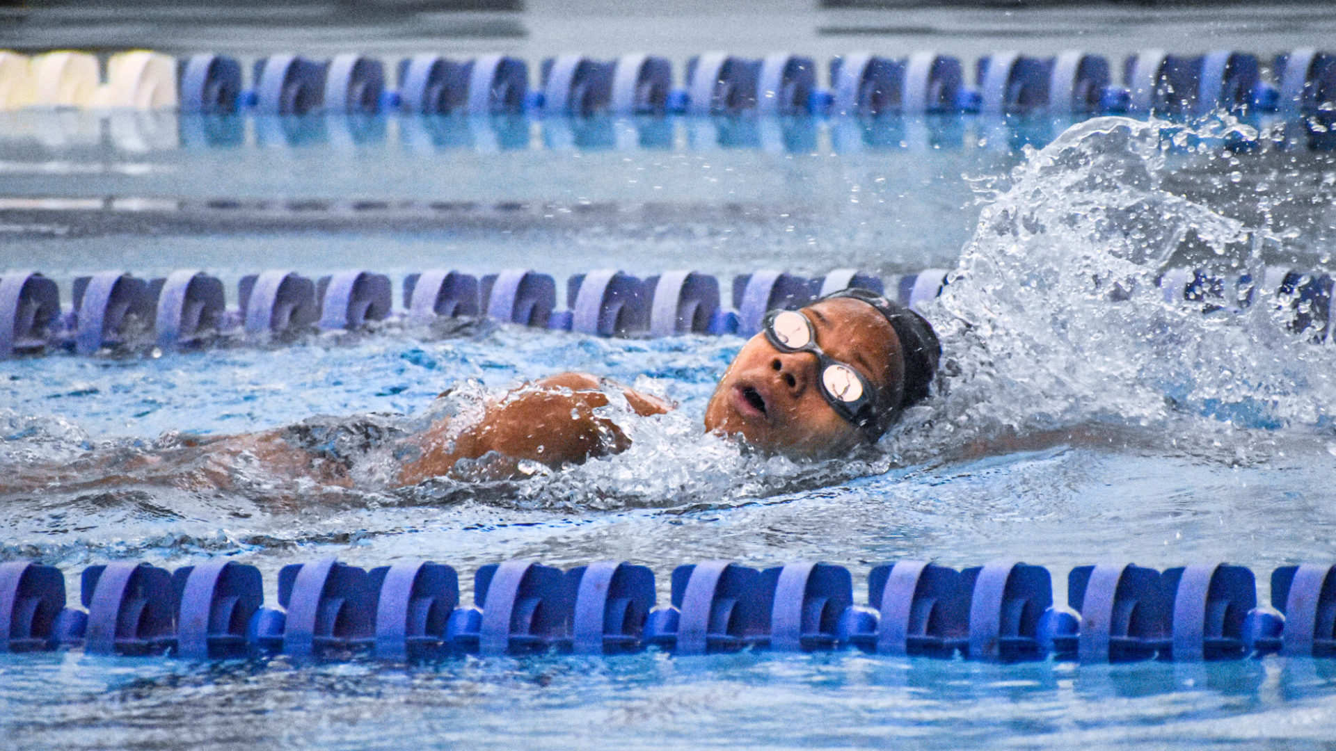 Union women's swimming records four first-place finishes in their final meet of the regular season