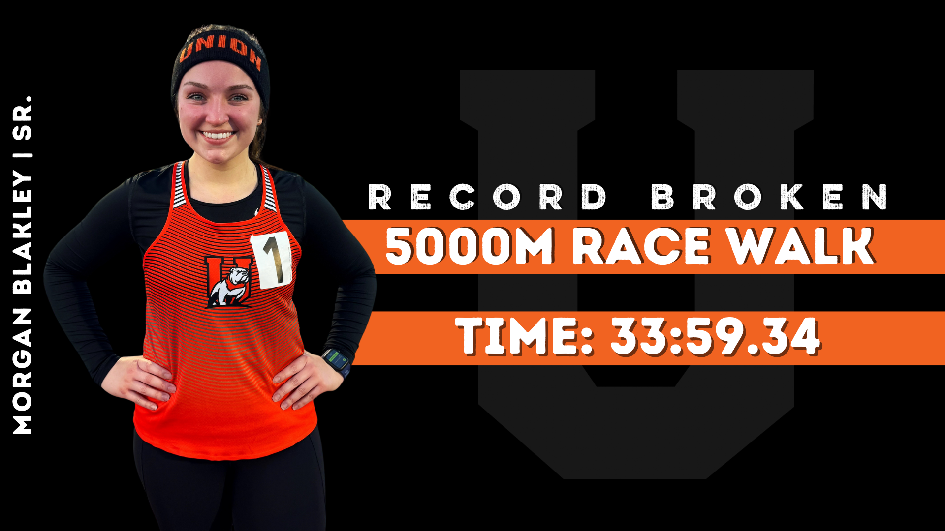 Blakley shatters 5000m race walk school record&nbsp;