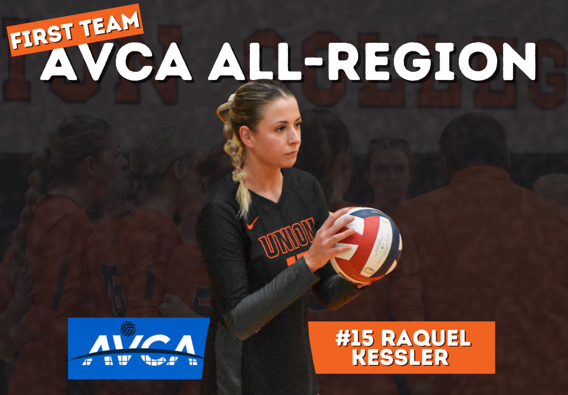 Union’s Raquel Kessler named to First-Team Northeast Region by AVCA
